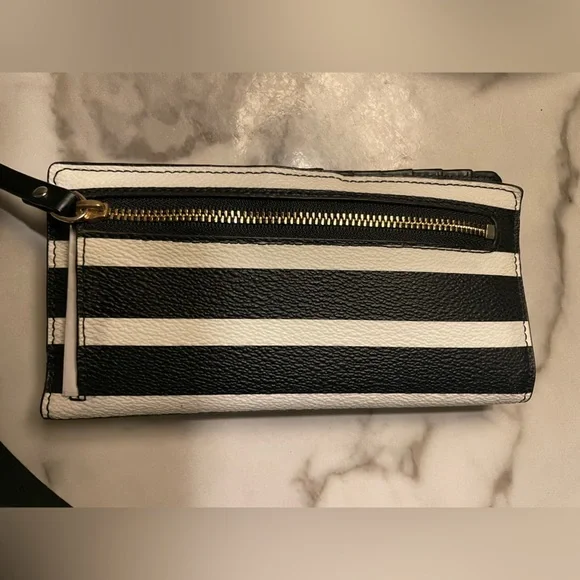 Kate Spade Monochrome Striped Wallet - Picture 3 of 3